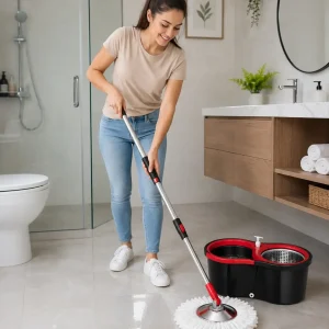 Juego de fregona y cubo de para lavado de limpieza del hogar